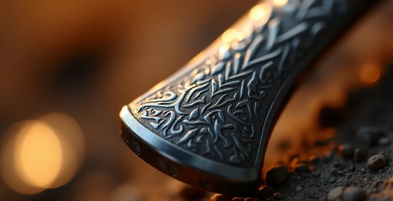 Détail macro sur les finitions métalliques d'une monture haut de gamme