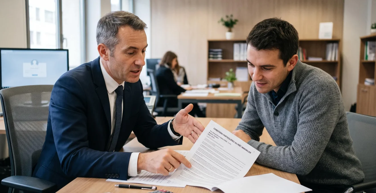 Une femme vérifie ses relevés bancaires en ligne et compare les données avec un document papier